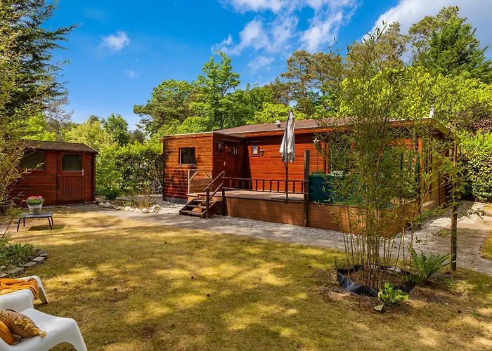 Boshuisje Woodsy 6pers - Nabij Toverland Chalet