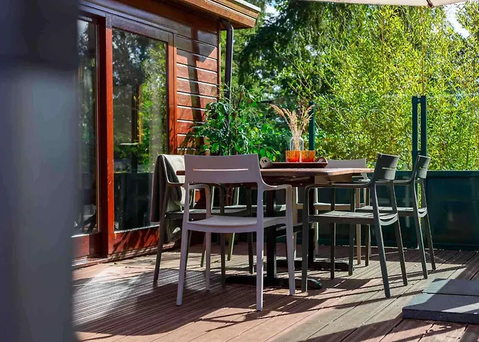 Boshuisje Woodsy 6pers - Nabij Toverland Sevenum